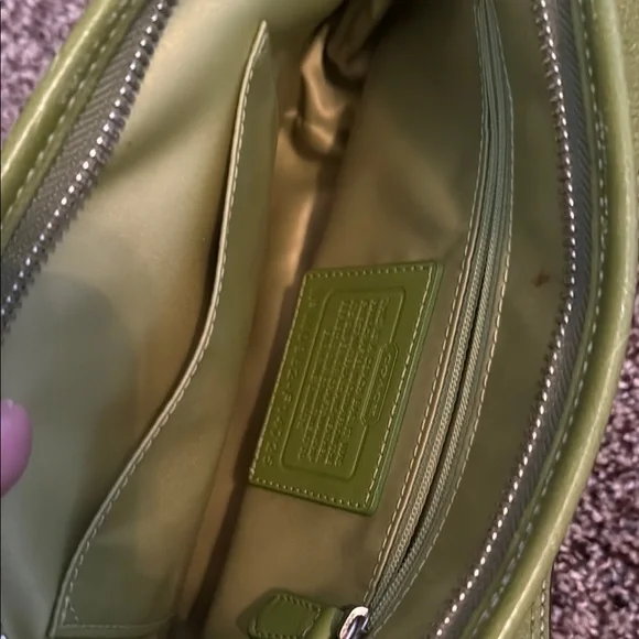 Coach Multicolor Striped Shoulder Bag - Picture 3 of 4